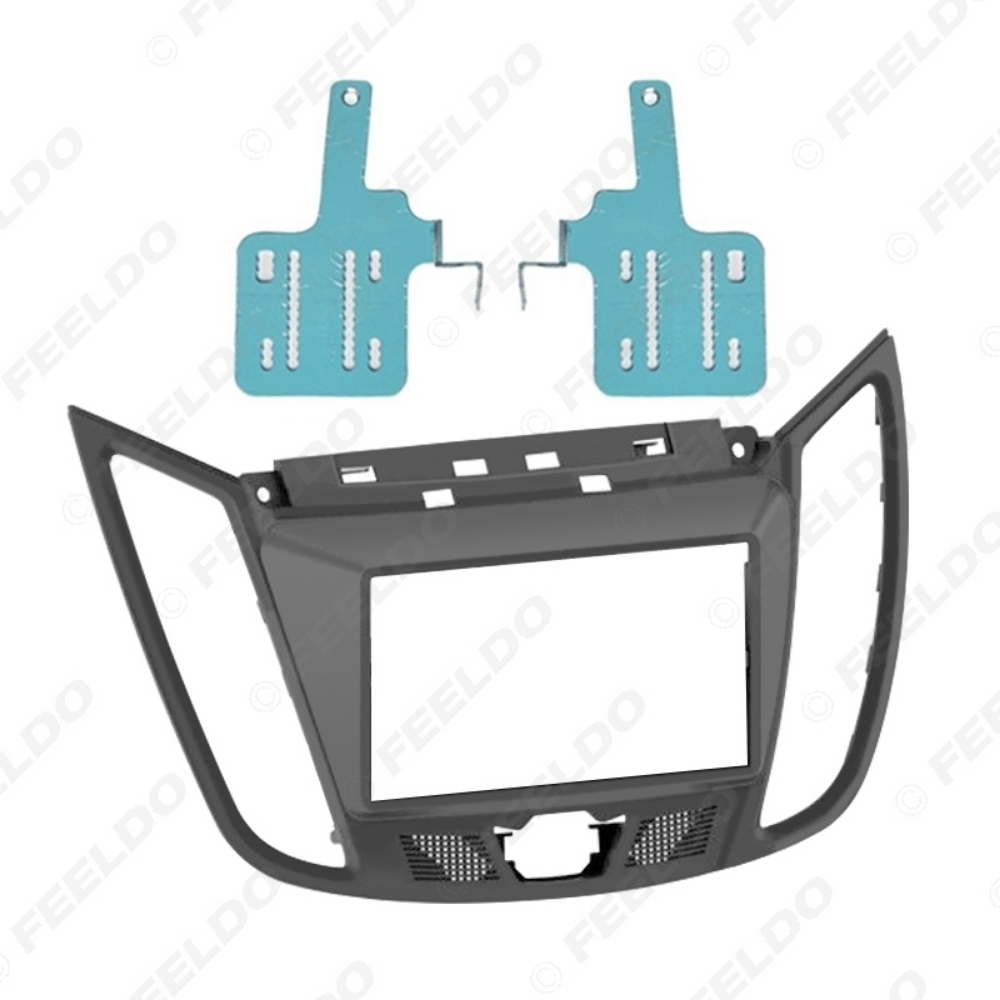 Picture of Car 2DIN Stereo Radio Fascia Frame For FORD C-Max Kuga Escape Dashboard Panel Frame Installation Mount Kit
