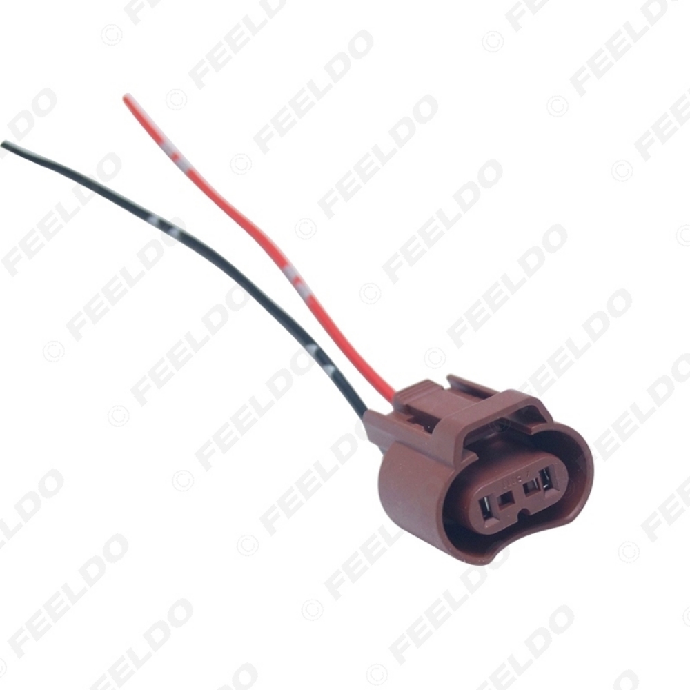 Picture of Auto Fog Light Plug For Toyota Honda Mazda Headlight Lamp 9006 HB4 Connector With Wire Cable Adapter