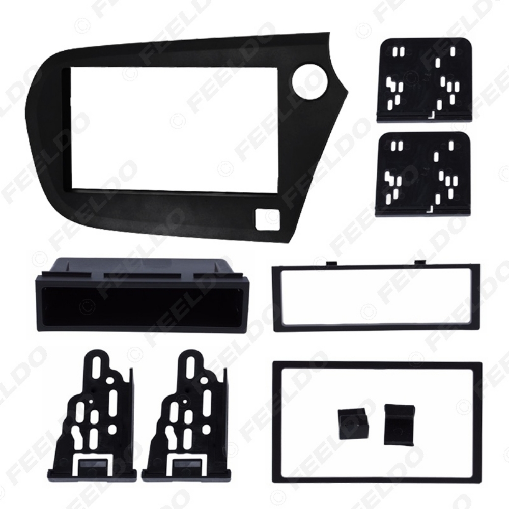 Picture of Car 2Din Stereo Radio Panel Fascia Frame For Honda Insight RHD DVD/CD Dashboard Frame Installation Trim Kit