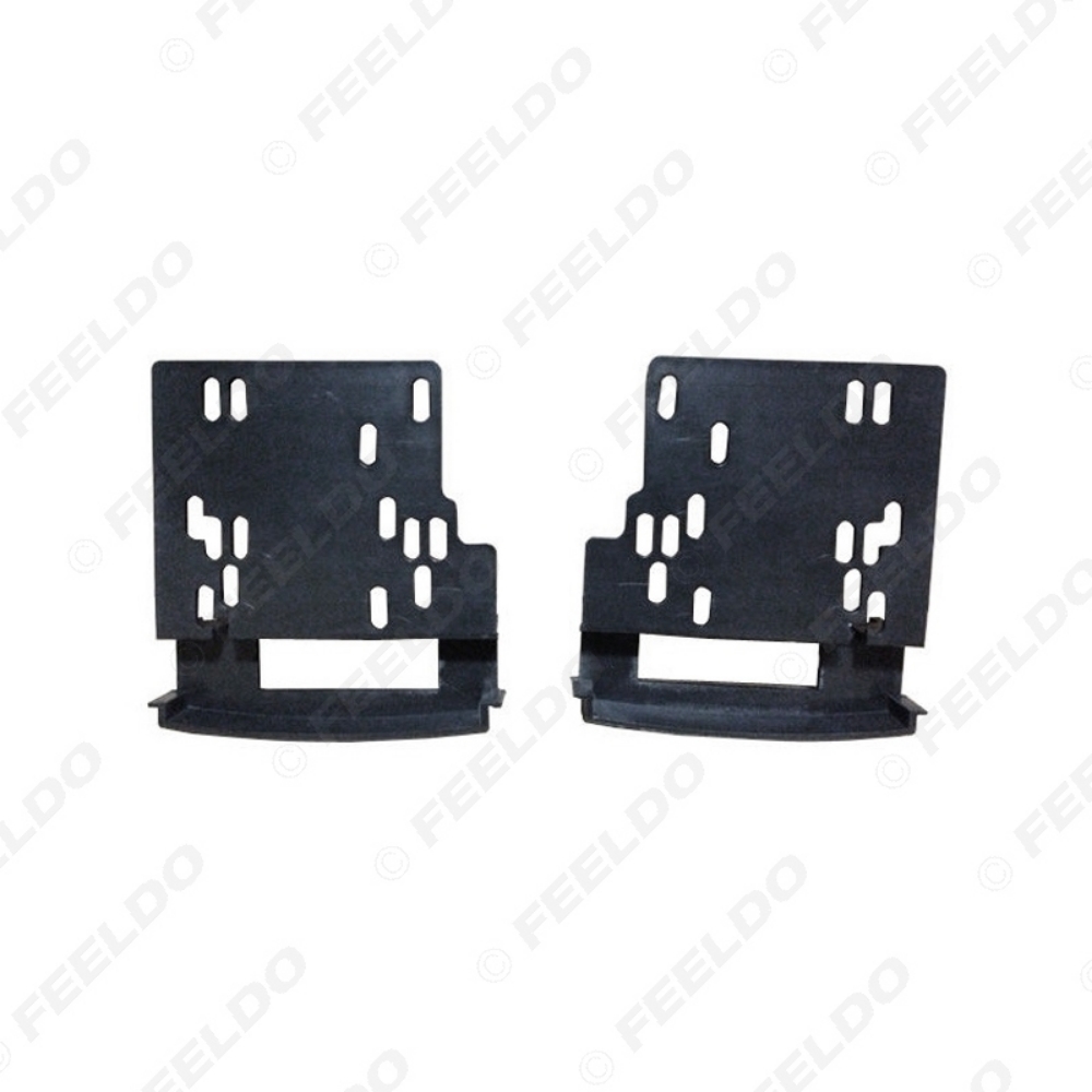 Picture of Car 2DIN Stereo Radio Panel Fascia Frame for Jeep Rubicon Compass 2009 Dashboard Mount Kit Trim Adapter