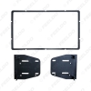 Picture of 2DIN Car CD/DVD Stereo Radio Fascia Plate Panel Frame for JEEP Rubicon Compass Panel Dashboard Trim Mount Kit