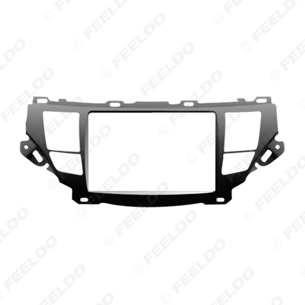 Picture of 2Din Car Stereo Radio Fascia Frame Adaptor for Crosstour Accord DVD Dash Mount Panel Frame Installation Trim Kit