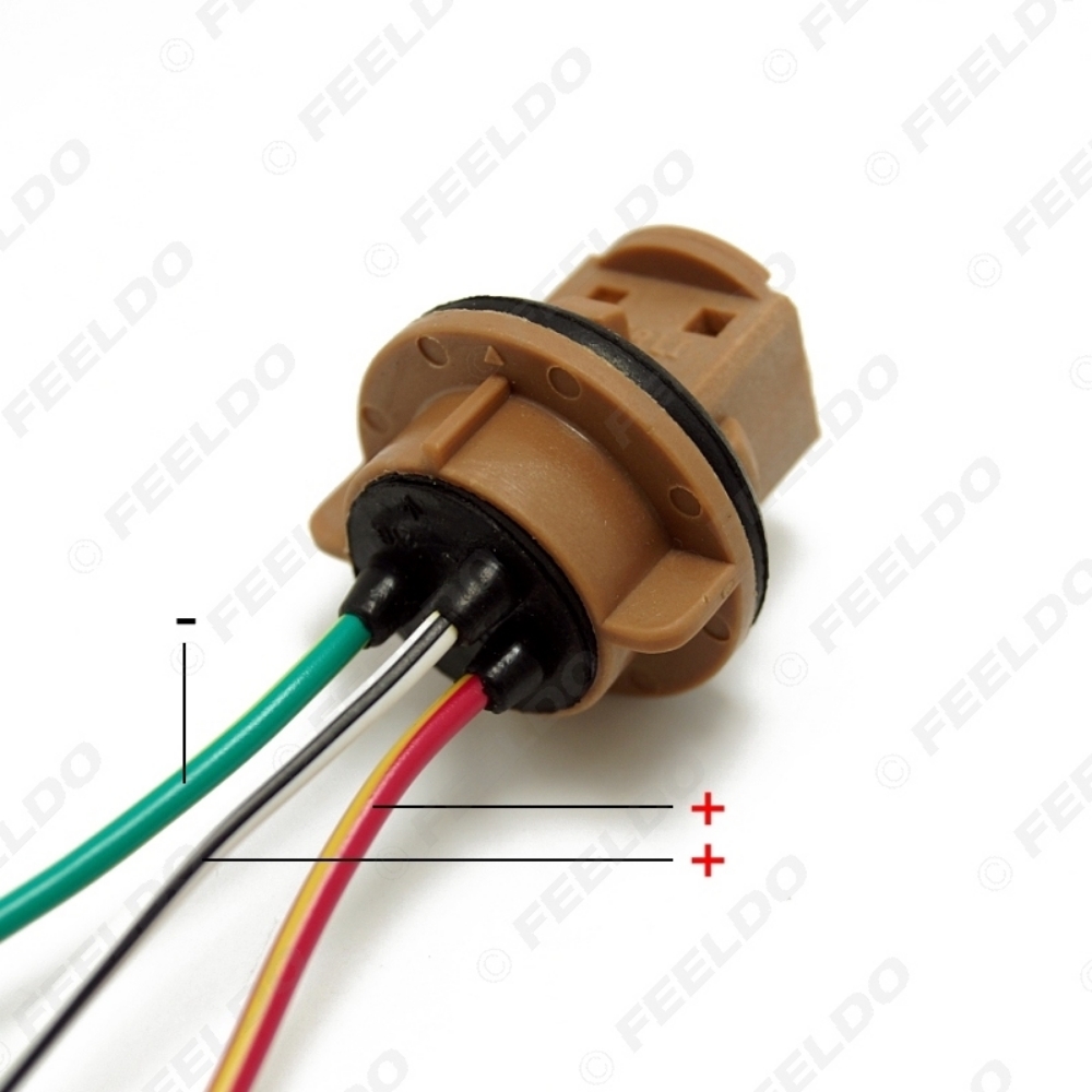 FEELDO CAR ACCESSORIES OFFICIAL STORE. 2pcs/set Car LED Bulb Light 7443 ...