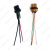 Picture of 2pcs/set Car LED Bulb Light 7443/7444/1891 Female & Male Socket Plug With 3-wire Extended Wire Connector