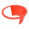 Picture of 2pcs 6.5" Car Auido Horn Speaker Waterproof Cover Plastic Protective Horn Spacer Stereo Speaker Washer Cover