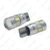 Picture of DC12V~14.5V 6000~6500K White 6SMD 5630 T10 Wedge Lens LED Light Bulb With CANbus/Electrodeless/Constant Current