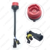 Picture of Car D2S D2R D2C D4S Headlight Socket Wiring Harness AMP Wire Relay Connector HID Ballasts Bulb Light Adapter