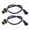 Picture of 12V Auto H11 To 9005/9006 Plug Power Cable HID Conversion Kit Xenon Lamp Bulb Power Wire Harness