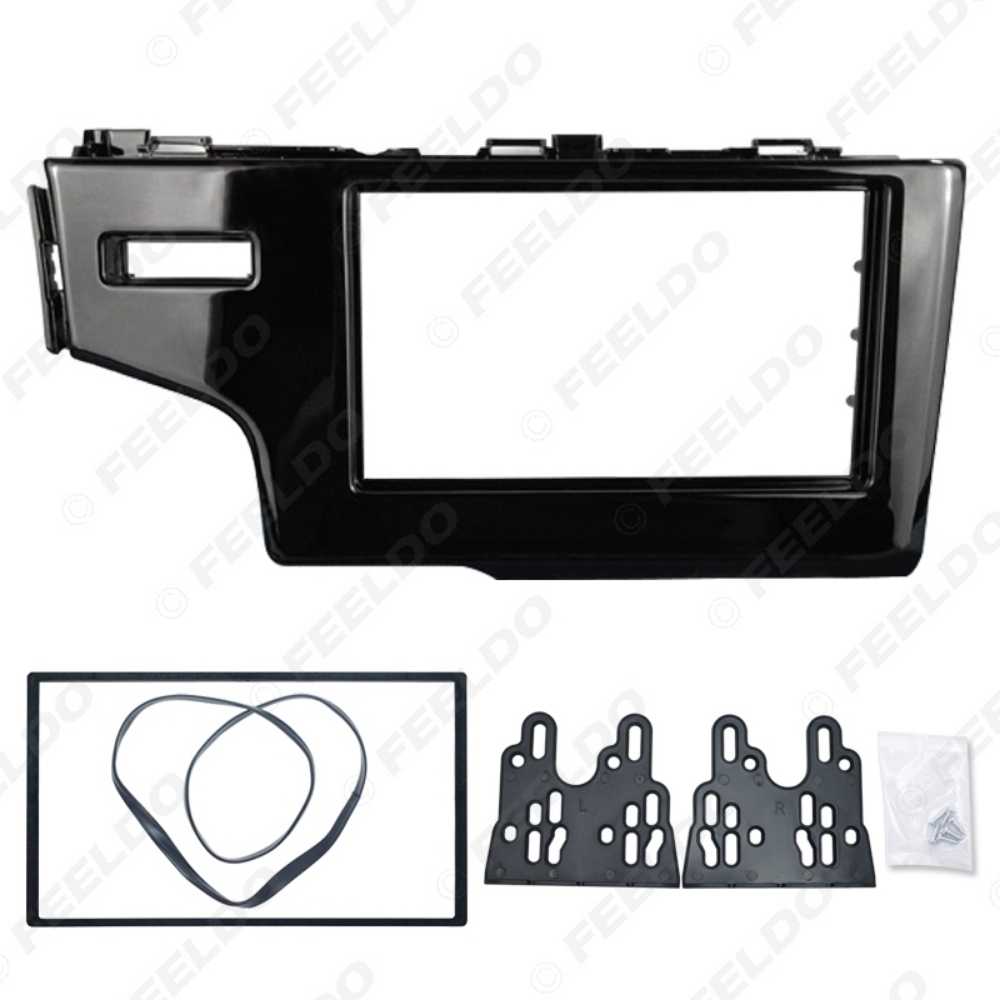 Picture of Car Radio Stereo 2Din Dash Panel Fascia Frame Adapter For HONDA Fit Jazz (LHD) 2013+ Installation Trim Kit