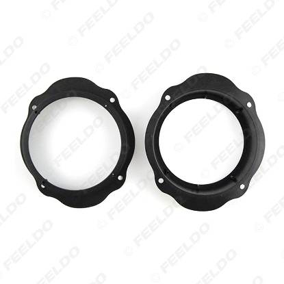 Picture of 2pcs Car Special 6.5" Speaker Mat for Ford Focus 2006-2008 Front Door Audio Speaker Spacer Mount Ring Pads