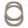 Picture of 2pcs/set 6x9 Universal Car/Bus/Boat Stereo Speaker Spacer Wooden Rings Bracket Holder Adapter Speaker Pads