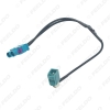 Picture of Car 1-Way Female To 2-Way Male FAKRA2-Z Radio Antenna Terminals With Amplifier For Volkswagen/Skoda/Audi OEM Head Unit #5791