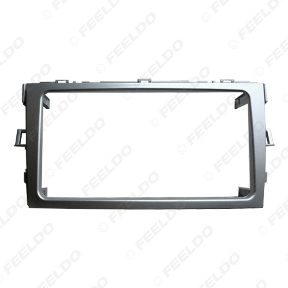 Picture of Car 2Din Radio Fascia Panel Frame Adapter For Toyota Verso 09-18 Stereo Dash Plate Frame Installation Kit