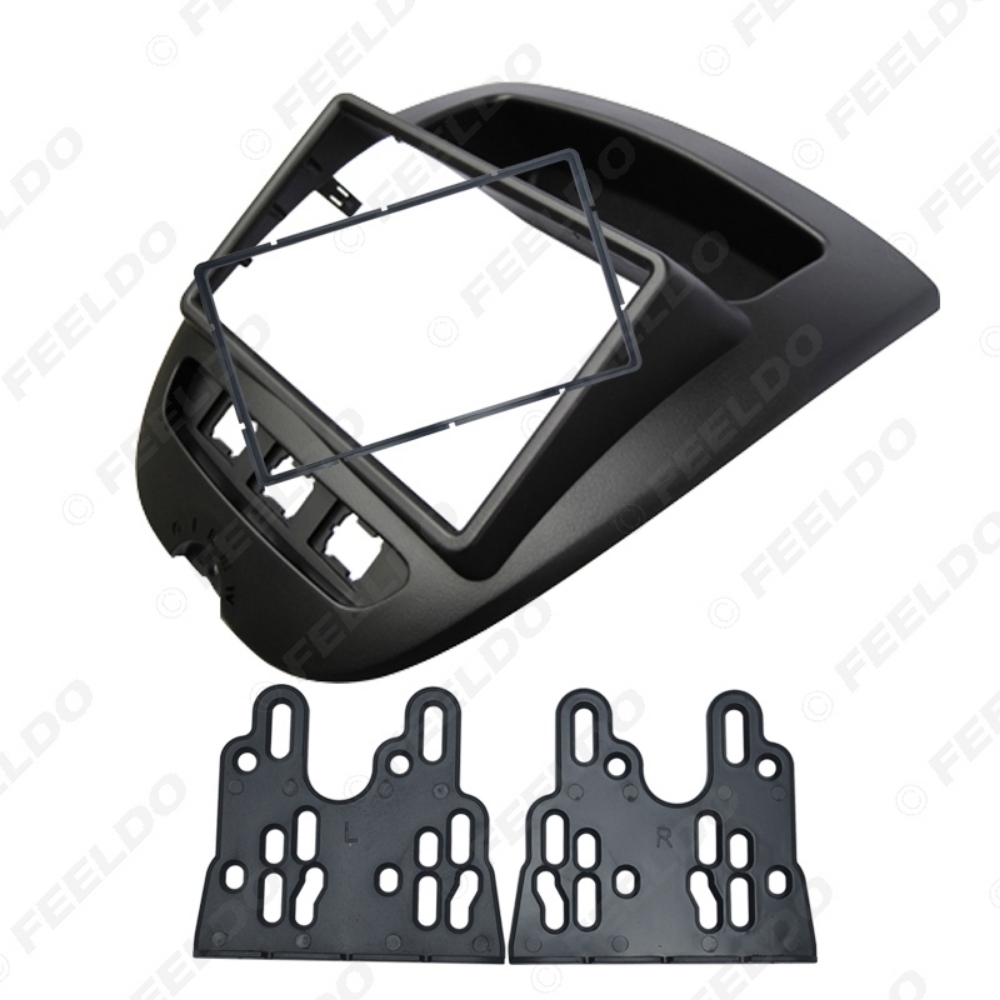 Picture of Car 2DIN Stereo Fascia Panel Frame Adapter For Aygo Citren C1 Peugeot Radio Dash Plate Frame Installation Kit