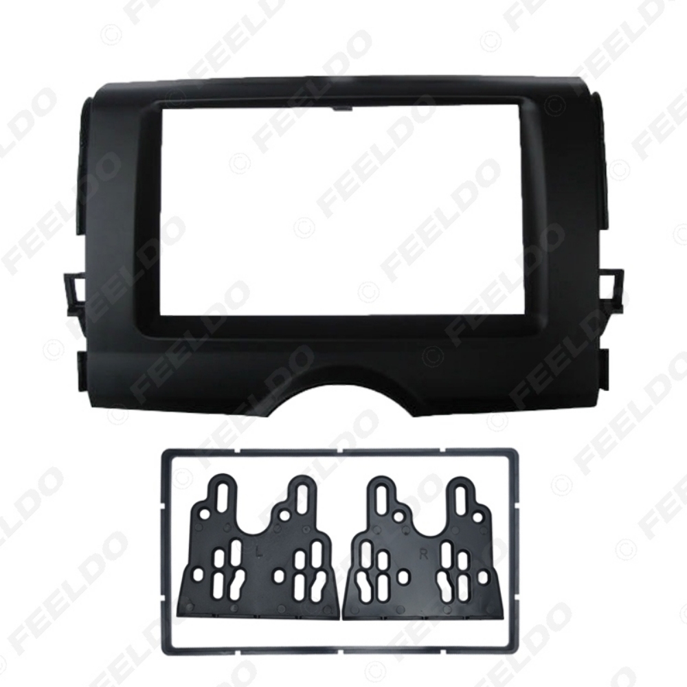 Picture of Car 2Din Stereo Face Fascia Panel Frame For Toyota Reiz Mark X DVD Player Refitting Fascia Panel Dash Kit