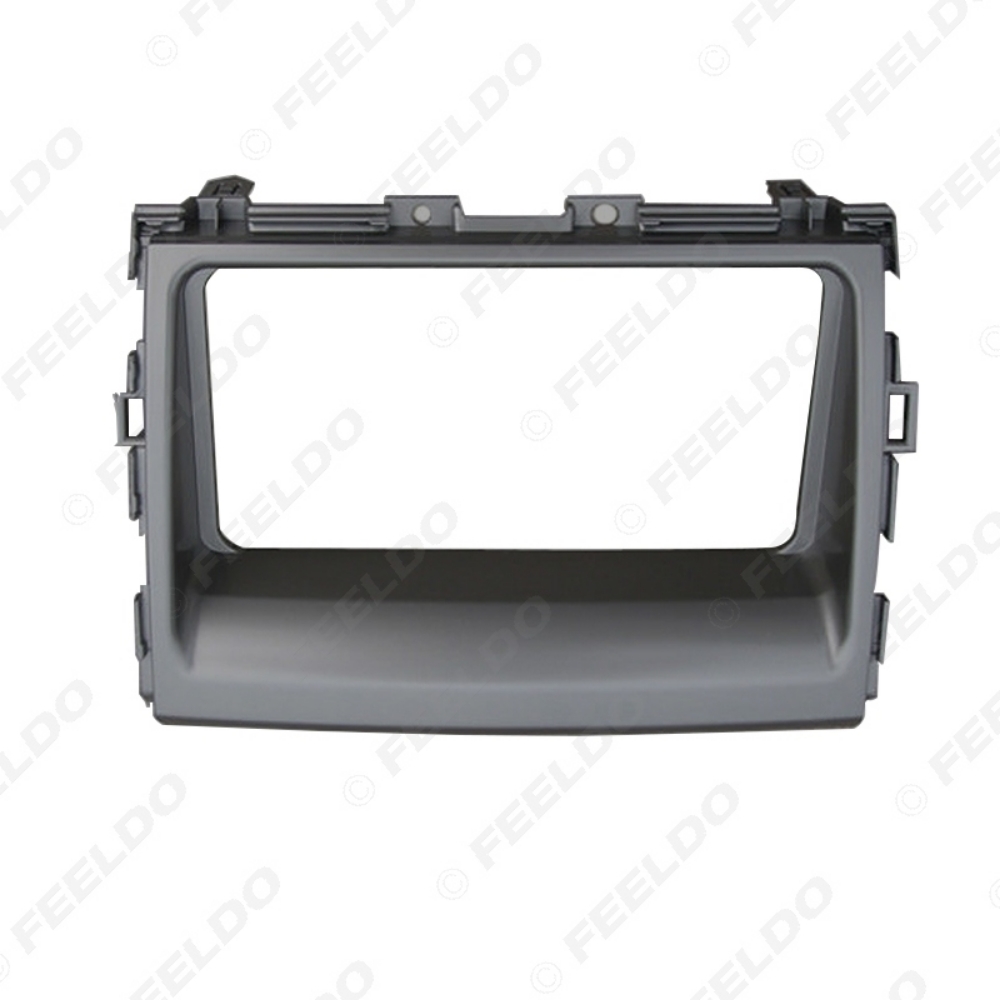 Picture of Car Refitting 2Din CD/DVD Panel Fascia Frame For Toyota Tundra 2014+ Audio Dash Facia Trim Installation Kit