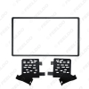 Picture of Car Refitting DVD 2Din Dash Panel Fascia Frame For Toyota Tundra 2014+ Audio Stereo Facia Trim Installation Kit