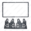 Picture of Car Audio Fascia Panel Frame Adapter For Toyota Tundra Sequoia Stereo 2DIN Dash Plate Frame Installation Kit