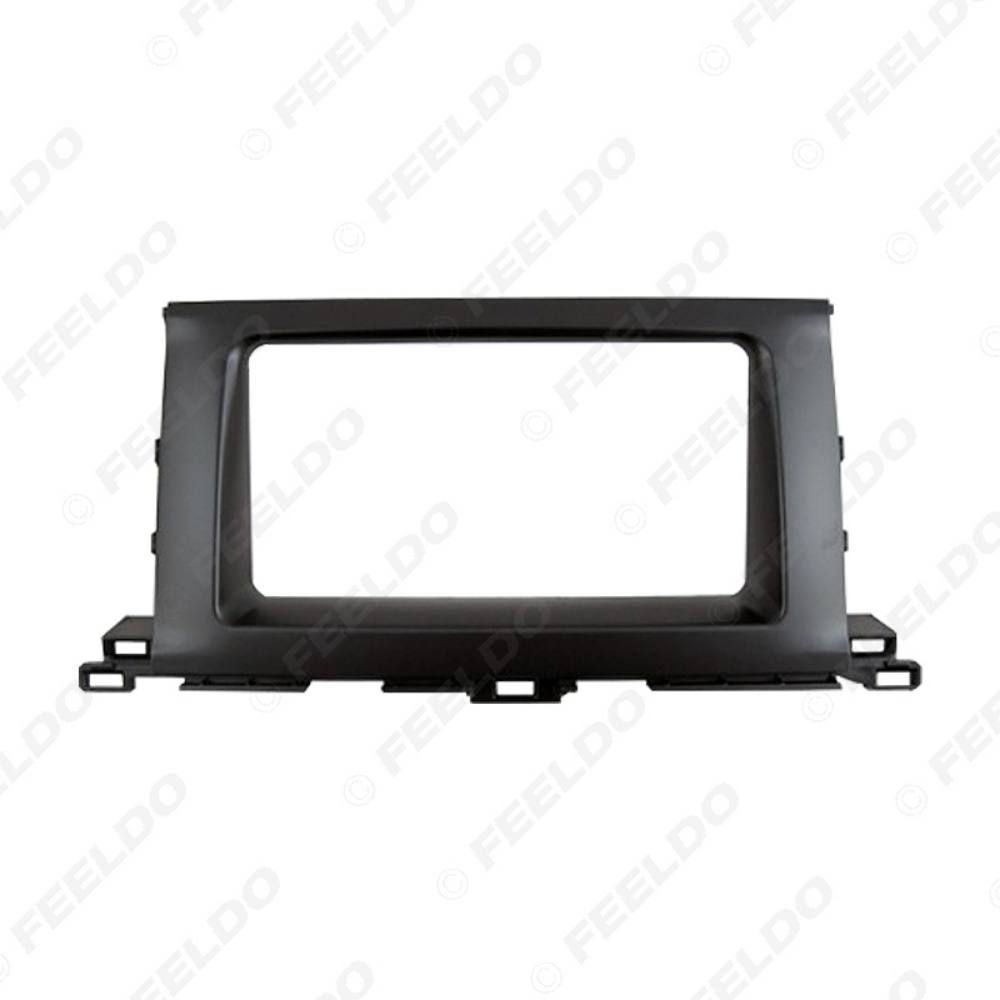 Picture of Car Radio Audio Fascia Panel Frame Adaptor For TOYOTA Highlander Kluger 2DIN Stereo Plate Dash Refitting Kit