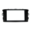 Picture of Car Fascia Frame Adapter for TOYOTA Auris 2006-2012 Stereo 2DIN Plate Panel Frame Dashboard Refitting Trim