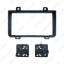 Picture of Car Radio Fascia Frame Adapter For TOYOTA Matrix PONTIAC Vibe Stereo Dash Face Plate Facia Panel Trim Kit