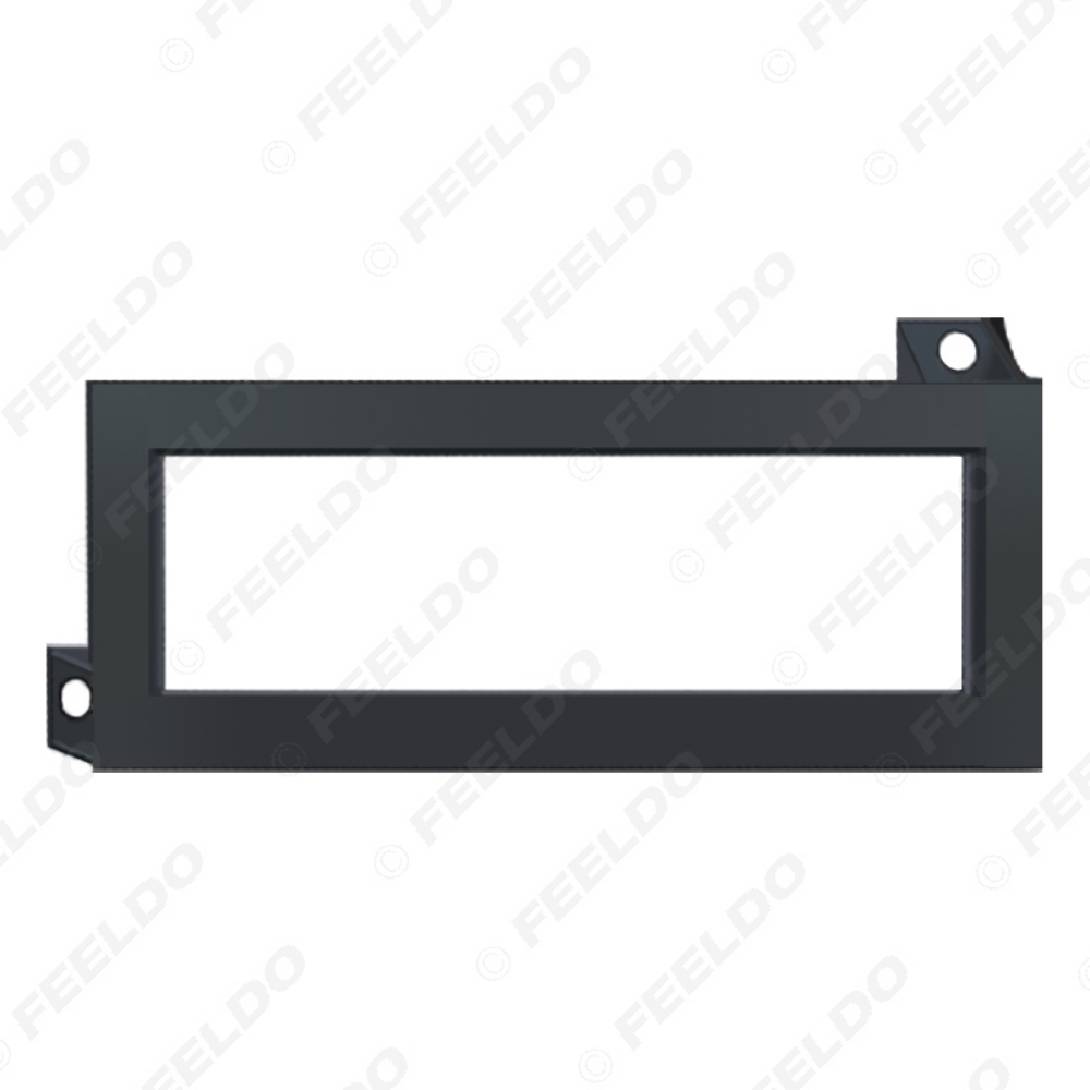 Picture of Car One Din Stereo Radio Panel Dash Frame Fascia For Dodge Jeep Chrysler CD/DVD Face Plate Install Trim Kit