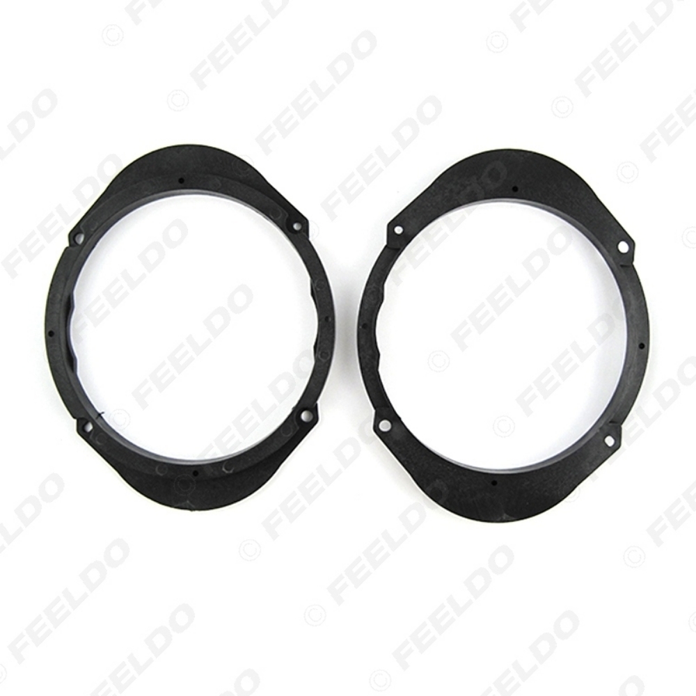 Picture of 2pcs Car Speaker Spacer Mount Mat Adapter for Mazda Besturn Haima Stereo Speaker Pad Adjusting Washer Rings Trim Kit