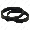 Picture of 6.5" Black Car Speaker Spacer for Subaru Forester front Door Stereo Horn Refitting Rings Mat Mount Holder