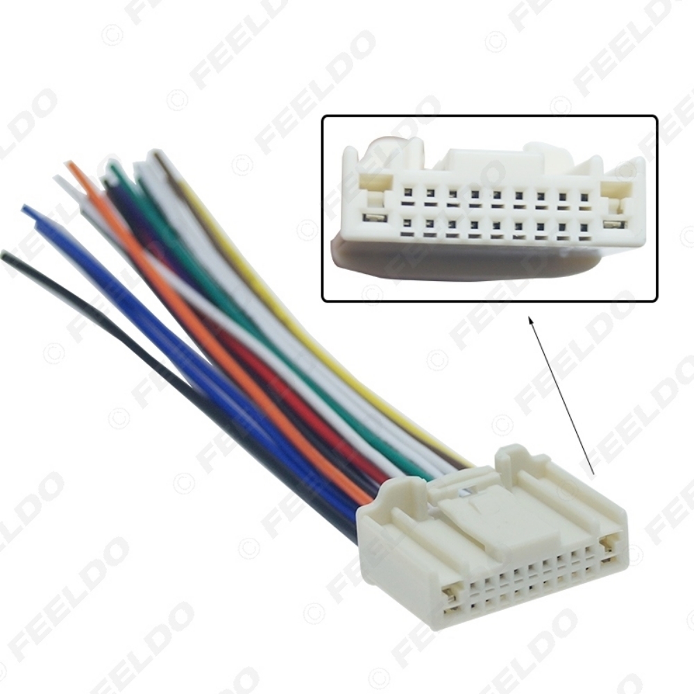 Picture of Car Audio Stereo Wiring Harness Adapter Plug For Nissan/Subaru/Infiniti OEM Factory Radio CD