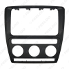 Picture of Car 2DIN DVD/CD Radio Stereo Refitting Frame Facia Panel Trim For Skoda Octavia(2007~2009) With Auto A/C Installtion Mount Kit