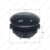 Picture of Waterproof 3-Color LED Digital Display Voltmeter Socket For Auto Motorcycle Car Round Panel Voltage Meter Gauge Tester