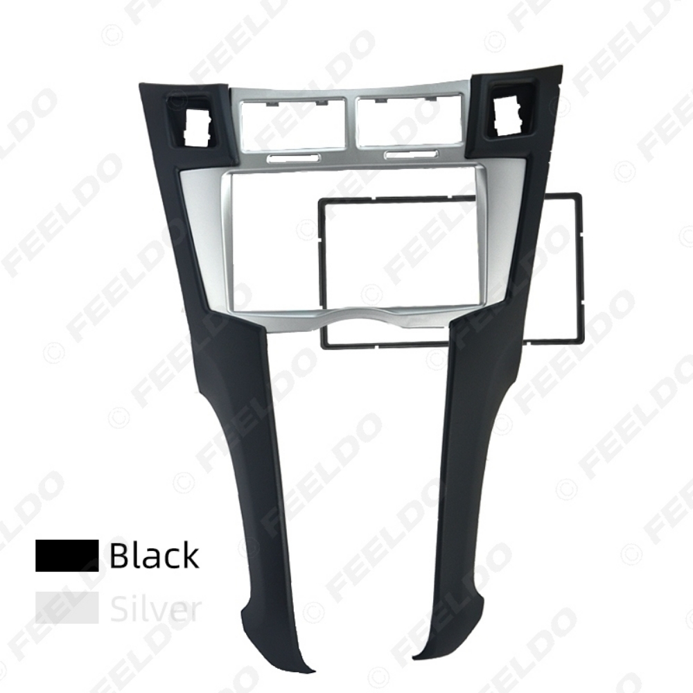 Picture of Car 2DIN Refitting Radio Stereo DVD Frame Fascia Dash Panel Installation Kits Conversion For For Toyota Yaris,Vitz,Platz 05~2011