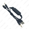 Picture of Car 3.5mm Male Micro USB to 3.5mm Male USB A Plug Jack AUX Cable Adapter For BMW USB Charger Wire Cable
