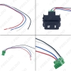 Picture of Car Fog Light Switch Working Light Switch For NISSAN Qashqai Juke Tiida Almera 5pin On-off Switch Wire Cable