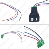 Picture of Car 12V Fog Light 5Pin Switch On-Off Button with Cable For Toyota Camry Corolla Work Light Switch Wire