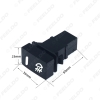 Picture of Car Fog Lights Switch 5Pin On-Off Button with Cable For Honda Fit City Auto Work Light Switch Wire
