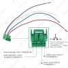 Picture of Car Fog Lights Switch 5Pin On-Off Button with Cable For Honda Fit City Auto Work Light Switch Wire