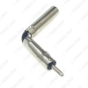 Picture of Car Auto Radio AM/FM Stereo Iso Male Plug To Din Aerial Antenna Mast Adapter Square Bend Radio Connector