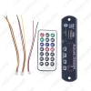 Picture of 12V Car Wireless Bluetooth MP3 WMA Decoder Board Audio Module USB TF Port Car MP3 Player Remote Decoding Board Module