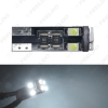 Picture of 1PC Car DC12V~14.5V 6000~6500K White 8SMD 3528 T10 Wedge Lens LED Light Bulb With CANbus Error free Light