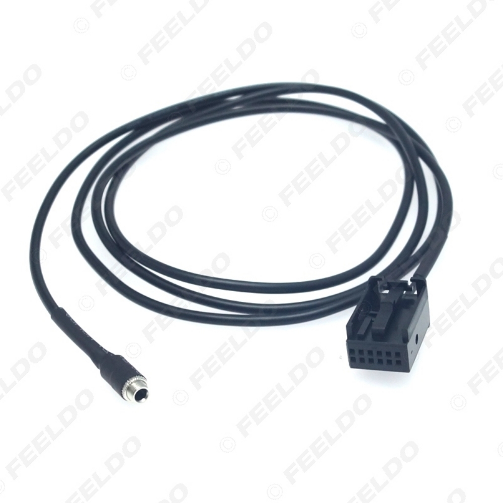 Picture of Car Stereo Audio 3.5mm Female Socket AUX Adapter Cable For BMW Z4/E85/E86/X3/E83 MINI COOPER Wire Adapter