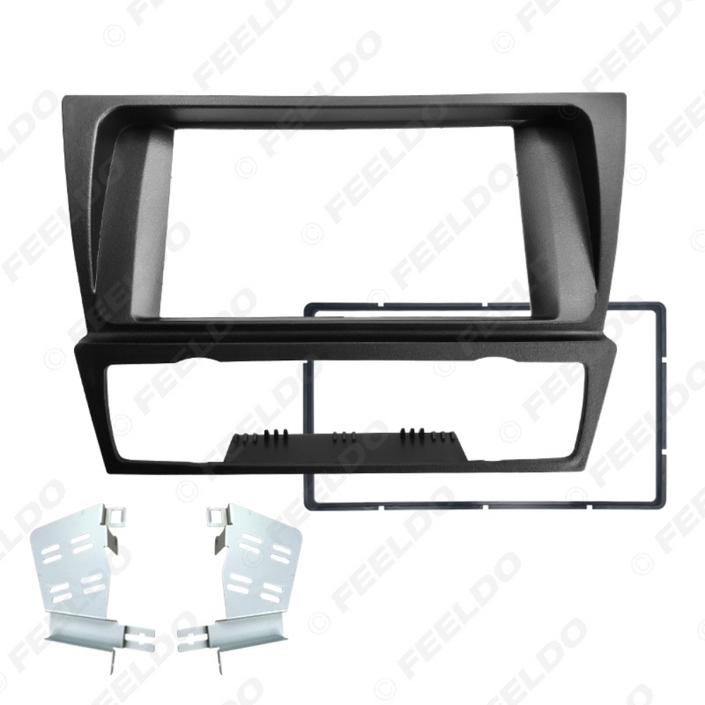 Picture of 2DIN Car Stereo Radio Panel Fascia Frame For BMW 3-Series (E90/91/E92/E93) 2004-2012 Refitting Dash DVD Player Fitting Frame Trim Kit