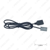 Picture of Car Audio Radio AUX USB Cable Female Port Extension Wire Adapter For Honda Civic/Accord/Odyssey Mitsubishi Lancer