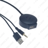 Picture of Car Wireless Bluetooth Module Receiver AUX 3.5 mm Jack & USB Music Adapter AUX Cable For BMW Mini Cooper Kit