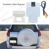 Picture of Car Backup Rear View Camera For  Toyota Prado (Middle East) Install In Spare Tire Cover Reversing Camera