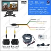 Picture of 7inch Truck Tractor Heavy-duty Machinery 2-Way AHD Ultra Low Illumination Night Vision Monitoring DVR Video System