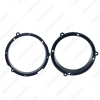 Picture of 2pcs Car Front Door Speaker Spacer Mat for Volkswagen Buick Skoda Great Wall Stereo Converted Adapter Holder Ring Pads
