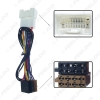 Picture of Car Stereo CD Radio Wiring Harness Conversion Plug Wire Adapter For Mitsubishi 2007+ To ISO Original Head Units Cable