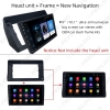 Picture of Car Stereo Radio Fascia Frame Adapter For Nissan Sunny 10.1" 2Din DVD GPS Navigation Dash Face Cover Trim Kit