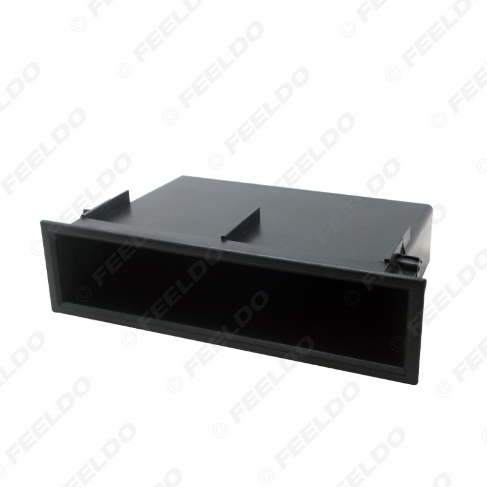 Picture of 1DIN Car Stereo Radio Refitting Dashboard Installation Mounting Trim Fascia Storage Box Spacer For Honda
